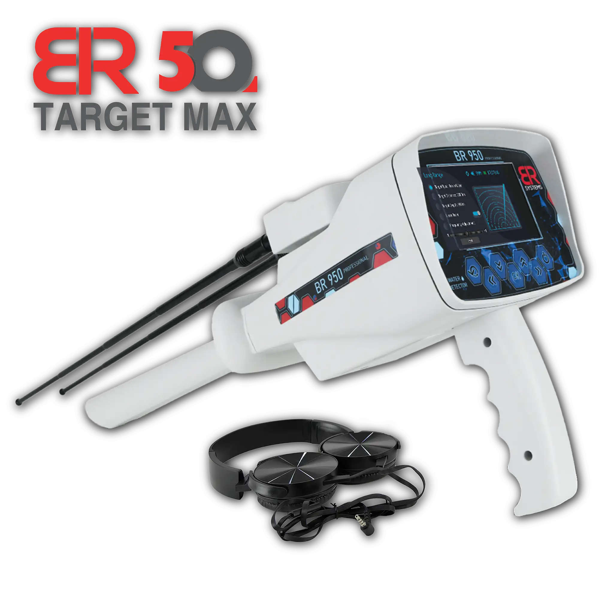 BR SYSTEMS 50 Target Max Gold and Metal Detector — Detector Power